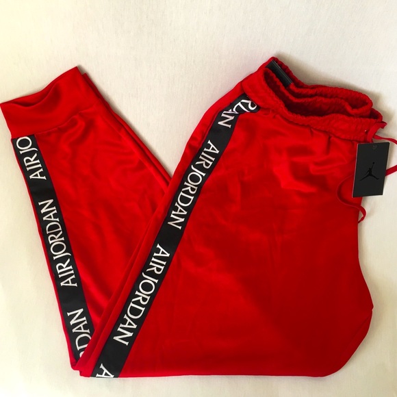 Nike Air Jordan Jumpman Tricot Red Jogger Men XXL - Picture 13 of 15